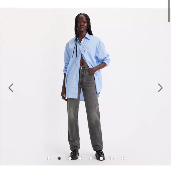 Levi's 501 81 Black Jean - Picture 6 of 9